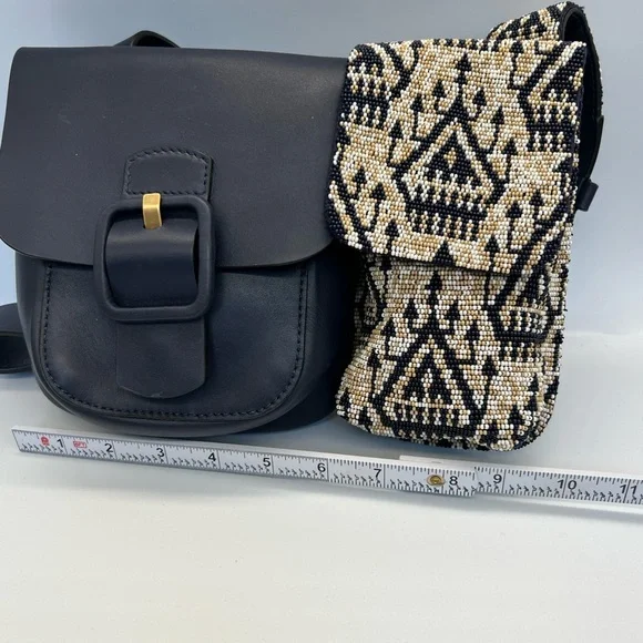 Tory Burch Sawyer Bag with Beaded Pouch - Picture 5 of 8